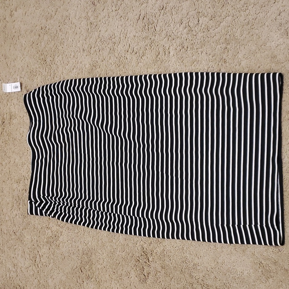 NWT stripes skirt
